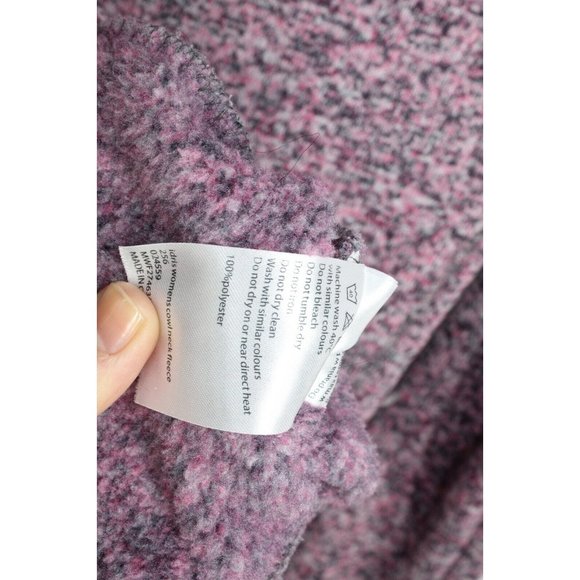 Mountain Warehouse Pink 100% Polyester Cowl Neck Pullover Sweater Size 8 - Picture 8 of 9